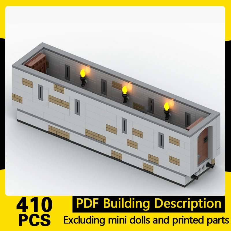 Medieval Castle Model MOC Building Bricks Long Straight Corridor Modular Technology Gifts Holiday Assemble Children Toys Suit
Medieval Castle Model MOC Building Bricks Long Straight Corridor Modular Technology Gifts Holiday Assemble Children Toys Suit