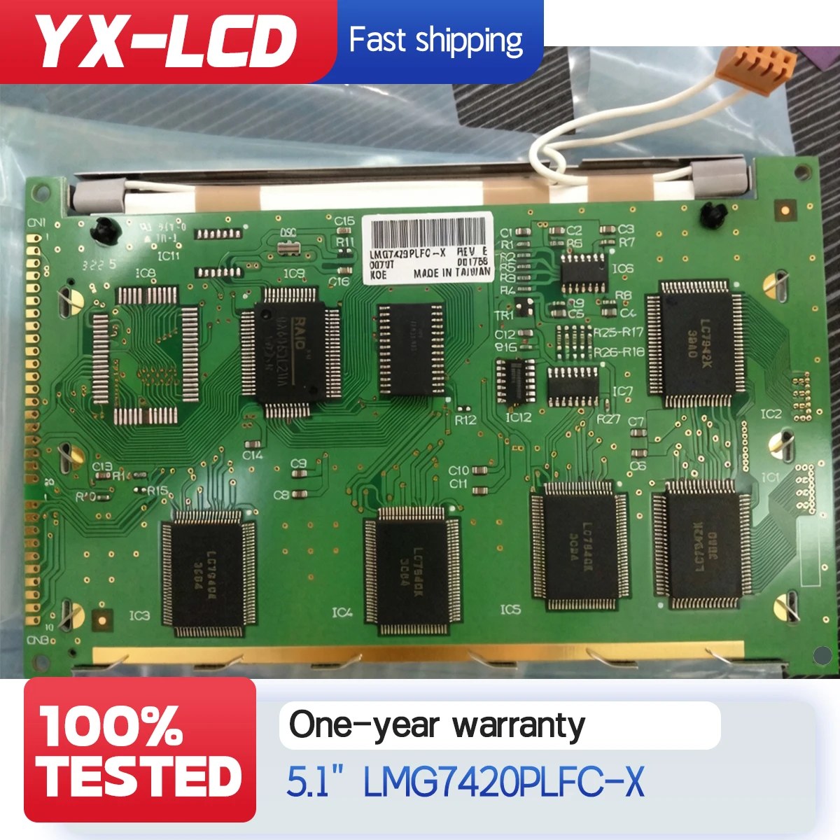 5.1inch HITACHI LMG7420PLFC X Industrielle LCD Bildschirm Panel LMG7420PLFC-X
5.1inch HITACHI LMG7420PLFC X Industrielle LCD Bildschirm Panel LMG7420PLFC-X