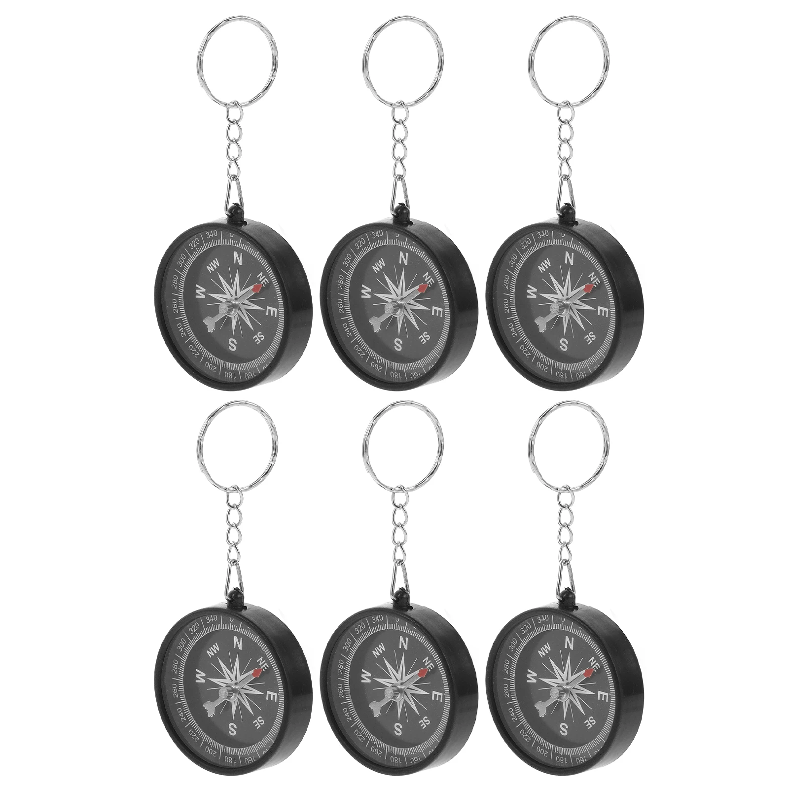 6pcs Compass Plastic Unique Design Decor Gifts Key Chain Decor Hiking Compass Keyring Camping Hanging Ornaments
6pcs Compass Plastic Unique Design Decor Gifts Key Chain Decor Hiking Compass Keyring Camping Hanging Ornaments