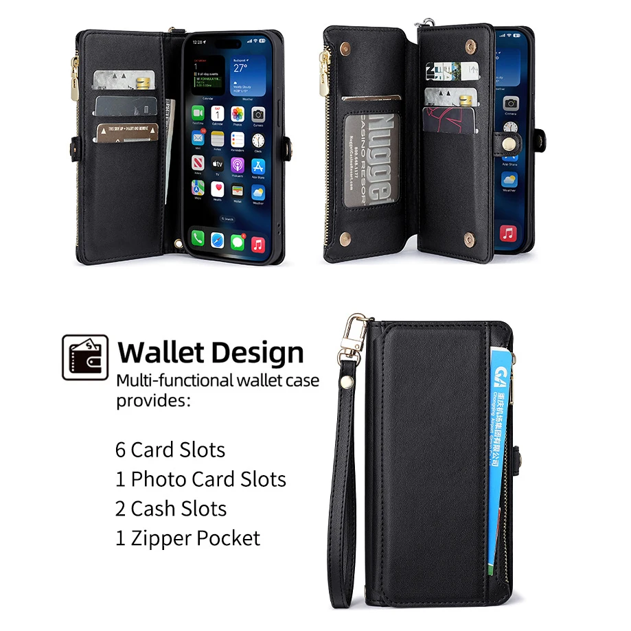 Multi 6 Cards Lanyard Leather Zipper Pocket Wallet Case For Xiaomi Poco M8 Pro M7 M6 Plus M5 M4 Luxury Crossbody Book Flip Cover
Multi 6 Cards Lanyard Leather Zipper Pocket Wallet Case For Xiaomi Poco M8 Pro M7 M6 Plus M5 M4 Luxury Crossbody Book Flip Cover
