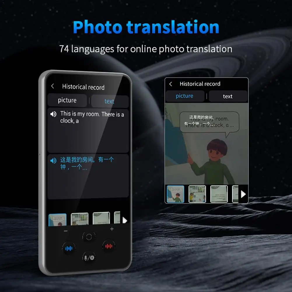 S85 Pro Portable Audio Translator 138 Language Smart Recording 19 Offline In Real Time ChatGPT AI Voice Photo Group Translation
S85 Pro Portable Audio Translator 138 Language Smart Recording 19 Offline In Real Time ChatGPT AI Voice Photo Group Translation