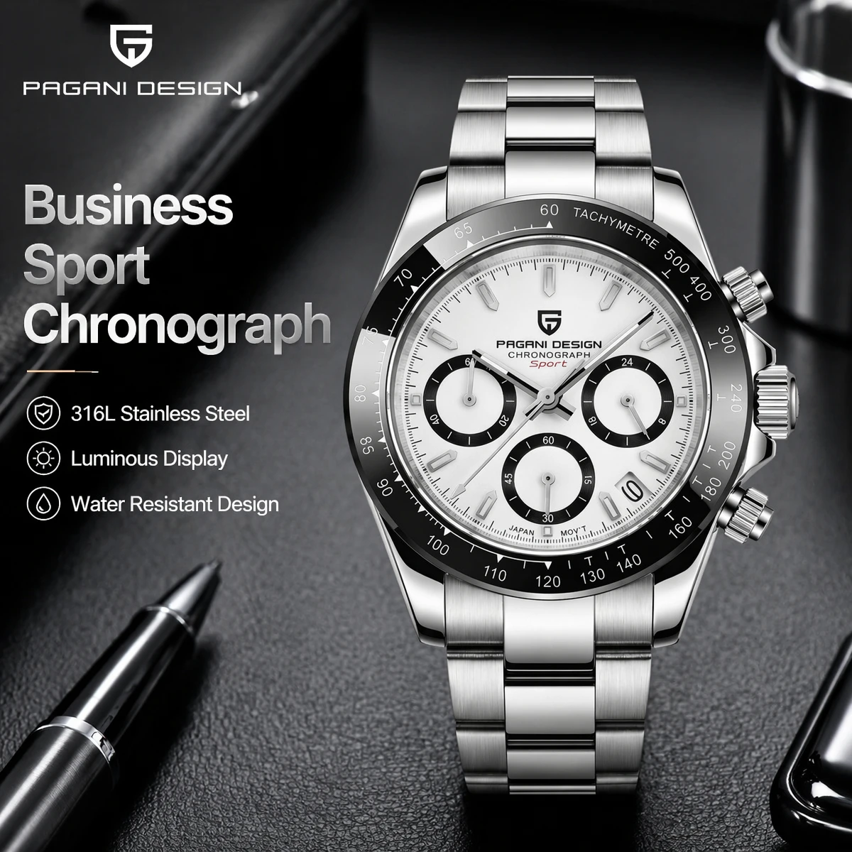 2026 New PAGANI DESIGN Top Brand Men's Sports Quartz Watches Luxury Sapphire Stainless Steel Waterproof Chronograph Reloj Hombr
2026 New PAGANI DESIGN Top Brand Men's Sports Quartz Watches Luxury Sapphire Stainless Steel Waterproof Chronograph Reloj Hombr
