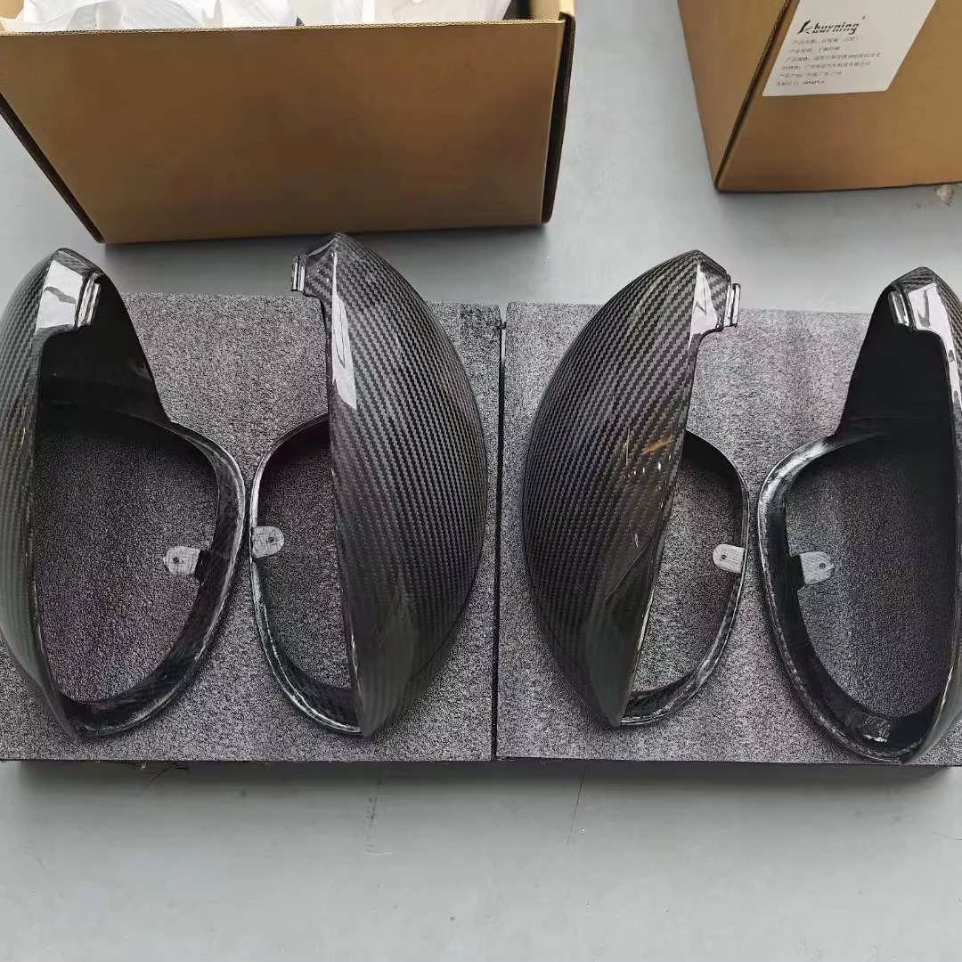 Dry Carbon fiber Side Mirror Rearview Mirror Cover for 18-23 Porsche Cayenne 9Y0.1 for 24-up 9Y0.2 replacement mirror
Dry Carbon fiber Side Mirror Rearview Mirror Cover for 18-23 Porsche Cayenne 9Y0.1 for 24-up 9Y0.2 replacement mirror