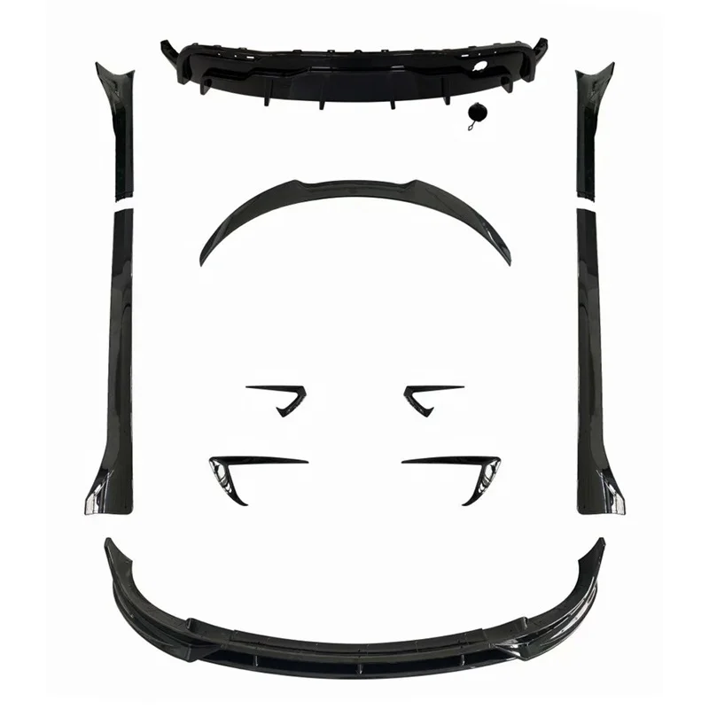 ssy Black Aerodynamic Body Kit for Model Y Front Lip Side Skirts Rear Spoiler Front Flap Front Fender Trim Partscustom
ssy Black Aerodynamic Body Kit for Model Y Front Lip Side Skirts Rear Spoiler Front Flap Front Fender Trim Partscustom