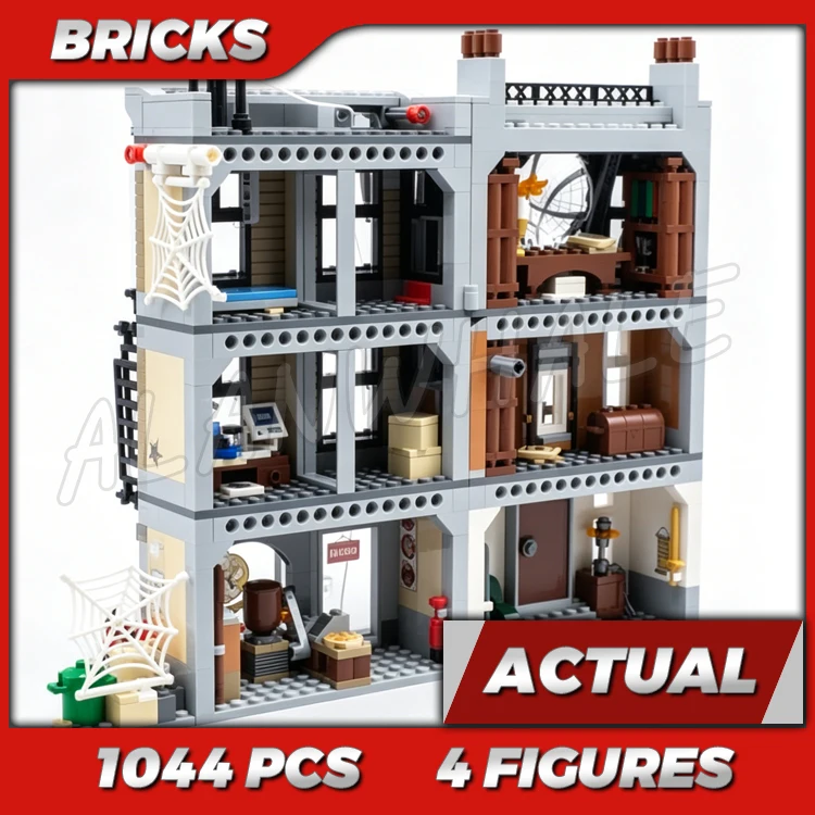 1044pcs Super Revengers 3-level New York Sanctum Sanctorum Showdown Strange Iron 10840 Building Kits toy Compatible With Bricks
1044pcs Super Revengers 3-level New York Sanctum Sanctorum Showdown Strange Iron 10840 Building Kits toy Compatible With Bricks