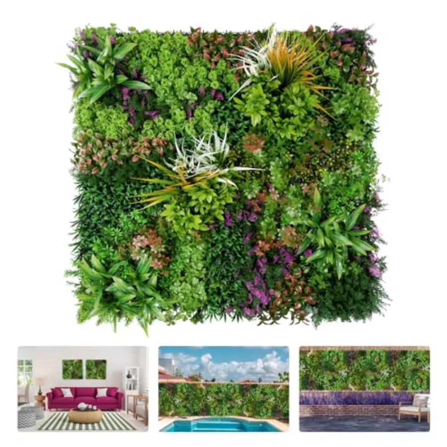 1PC 40x 40 Artificial Grass for Wall 3D Faux Boxwood Hedge Panels Green Wall Decor Indoor Outdoor Garden Backyard Ivy Privacy F
1PC 40x 40 Artificial Grass for Wall 3D Faux Boxwood Hedge Panels Green Wall Decor Indoor Outdoor Garden Backyard Ivy Privacy F