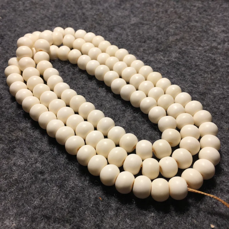 Natural Tibetan-style oily deer bone 108-bead Buddhist bracelet with apple-shaped barrel , jewelry prayer beads made of cow
Natural Tibetan-style oily deer bone 108-bead Buddhist bracelet with apple-shaped barrel , jewelry prayer beads made of cow