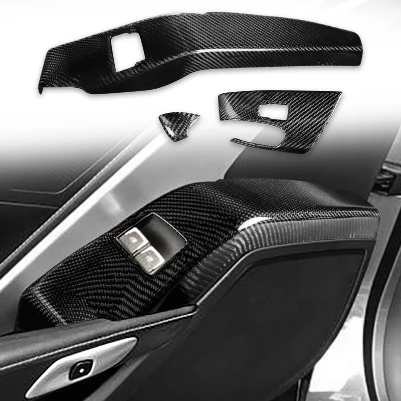 Car interior glass lifting Carbon fiber panel Decorative sticker For Chevrolet Corvette 3/Pcs
Car interior glass lifting Carbon fiber panel Decorative sticker For Chevrolet Corvette 3/Pcs