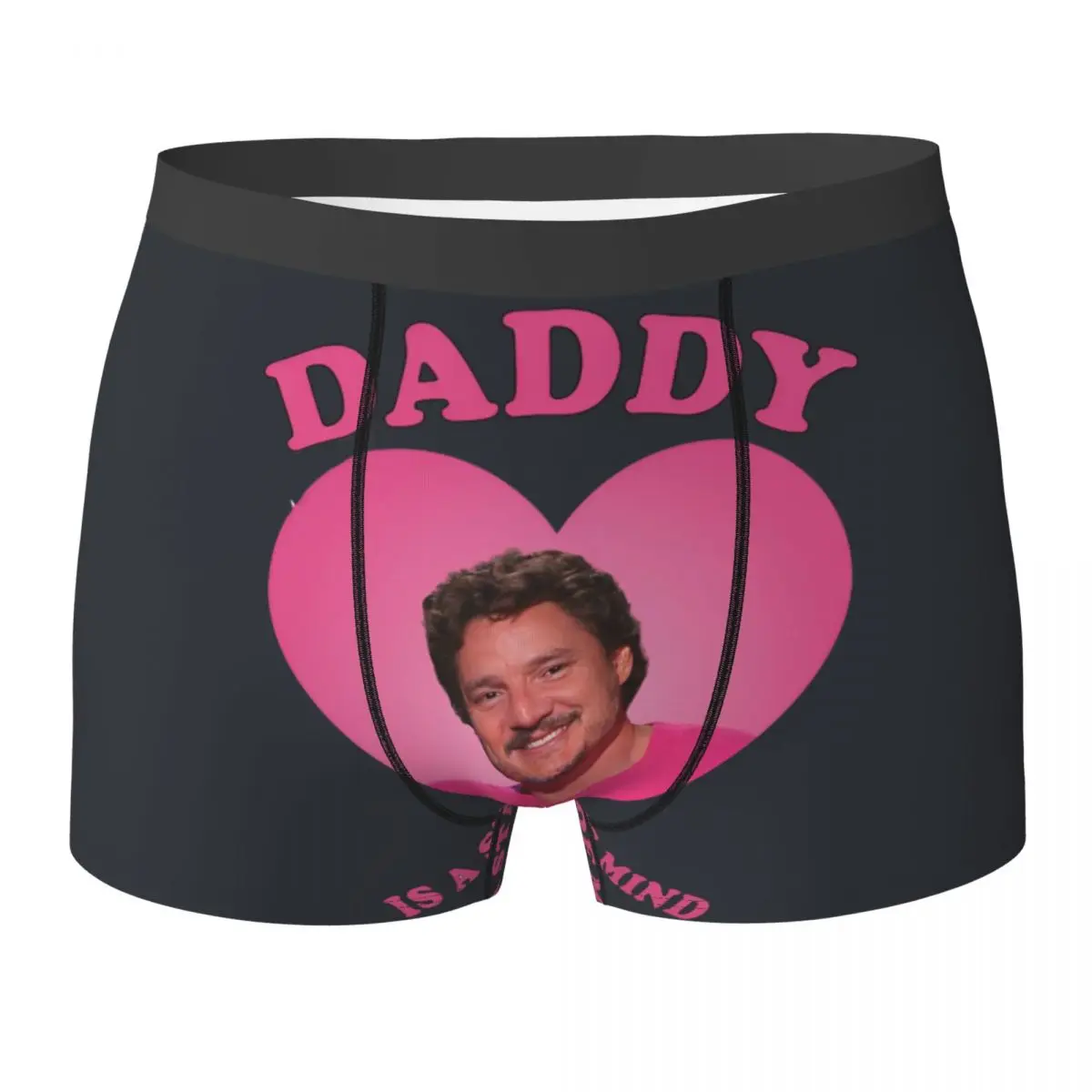 Daddy Is A State Of Mind Pedro Pascal Underwear Funny Underpants Sublimation Boxer Brief 3D Pouch Men Plus Size Trunk
Daddy Is A State Of Mind Pedro Pascal Underwear Funny Underpants Sublimation Boxer Brief 3D Pouch Men Plus Size Trunk