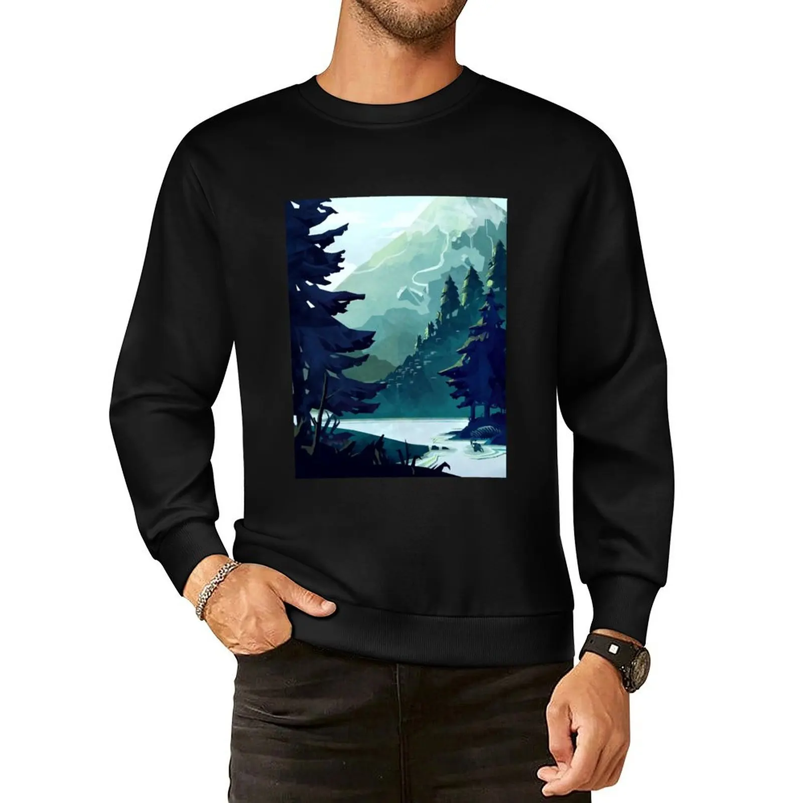 Canadian Mountain Pullover Hoodie korean style clothes men clothing graphic sweatshirts
Canadian Mountain Pullover Hoodie korean style clothes men clothing graphic sweatshirts