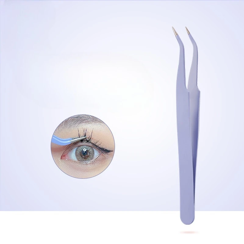 Multifunctional Stainless Steel Tweezers Eyelash Tweezers Straight Curved Pointed Tip Eyelash Tweezers with Protective Cover New
Multifunctional Stainless Steel Tweezers Eyelash Tweezers Straight Curved Pointed Tip Eyelash Tweezers with Protective Cover New