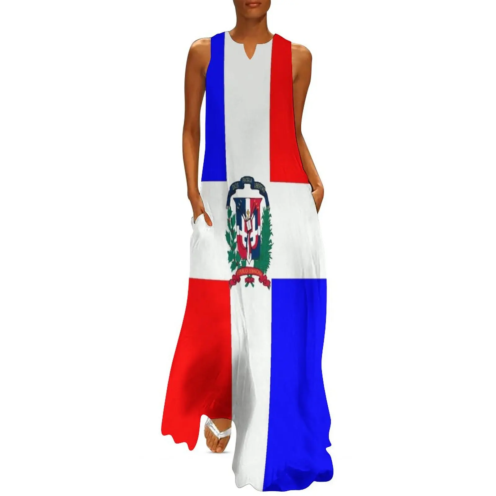 Flag of Dominican Republic Long Dress Party dresses for women birthday dress for women dress women summer 2025
Flag of Dominican Republic Long Dress Party dresses for women birthday dress for women dress women summer 2025