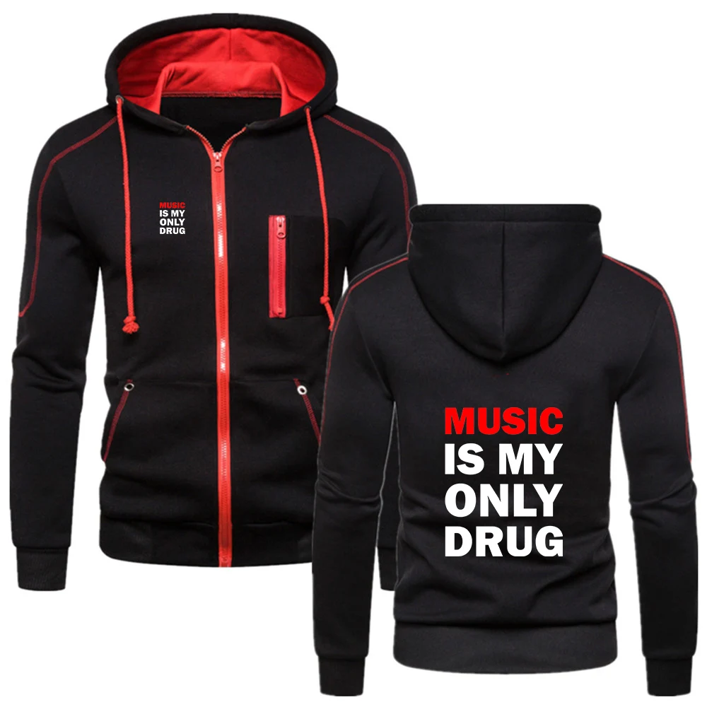 2024, весенне-осенняя новая мужская однотонная куртка с капюшоном Music is My Only Medic, уличная одежда с длинными рукавами, одежда на молнии
2024, весенне-осенняя новая мужская однотонная куртка с капюшоном Music is My Only Medic, уличная одежда с длинными рукавами, одежда на молнии
