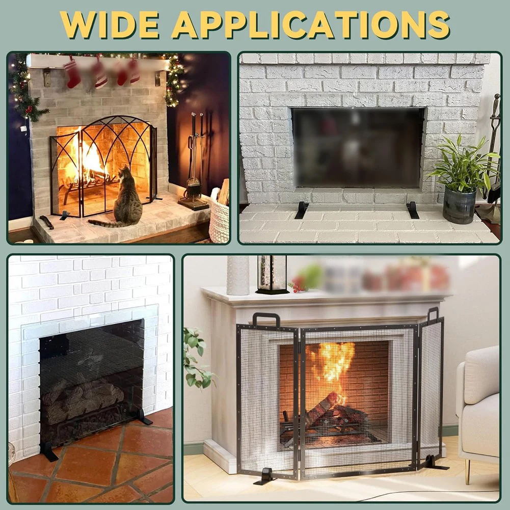 2pcs Fireplace Screen Stand Metal Support Bracket System for Glass Panel with Telescopic Arm Adjustable Aluminum Alloy
2pcs Fireplace Screen Stand Metal Support Bracket System for Glass Panel with Telescopic Arm Adjustable Aluminum Alloy