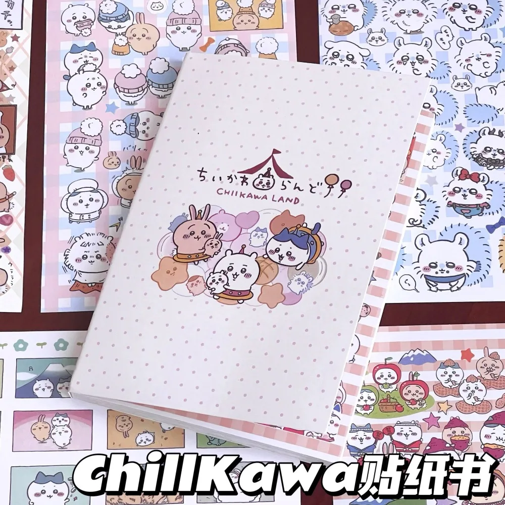Chiikawa Cute Sticker Book Hachiware Usagi Kawaii Decals Journal Scrapbook DIY Decor Cartoon Anime Stickers for Girls Daily Use
Chiikawa Cute Sticker Book Hachiware Usagi Kawaii Decals Journal Scrapbook DIY Decor Cartoon Anime Stickers for Girls Daily Use