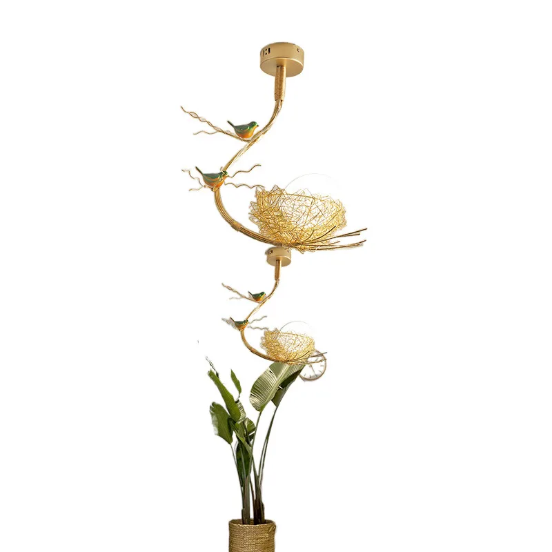 Nordic country style bird's nest chandelier personalized bar decoration fashion creative restaurant light corridor aisle
Nordic country style bird's nest chandelier personalized bar decoration fashion creative restaurant light corridor aisle