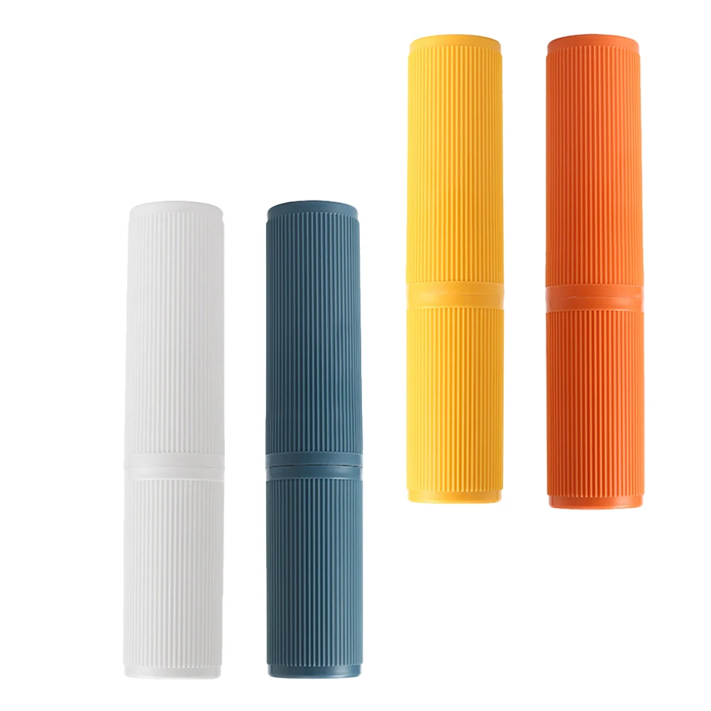 4 Pcs Toothbrush Storage Box Travel Mouthwash Cups Toothpaste Boxes Container PP Plastic Portable Outdoor Holder
4 Pcs Toothbrush Storage Box Travel Mouthwash Cups Toothpaste Boxes Container PP Plastic Portable Outdoor Holder