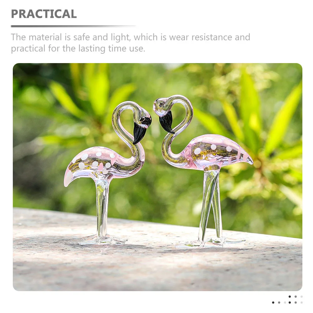 2Pcs Crystal Flamingo Statue Decor Adorable Desktop Ornament for Bookcase Yard Fade Resistant Home Holiday Gift
2Pcs Crystal Flamingo Statue Decor Adorable Desktop Ornament for Bookcase Yard Fade Resistant Home Holiday Gift