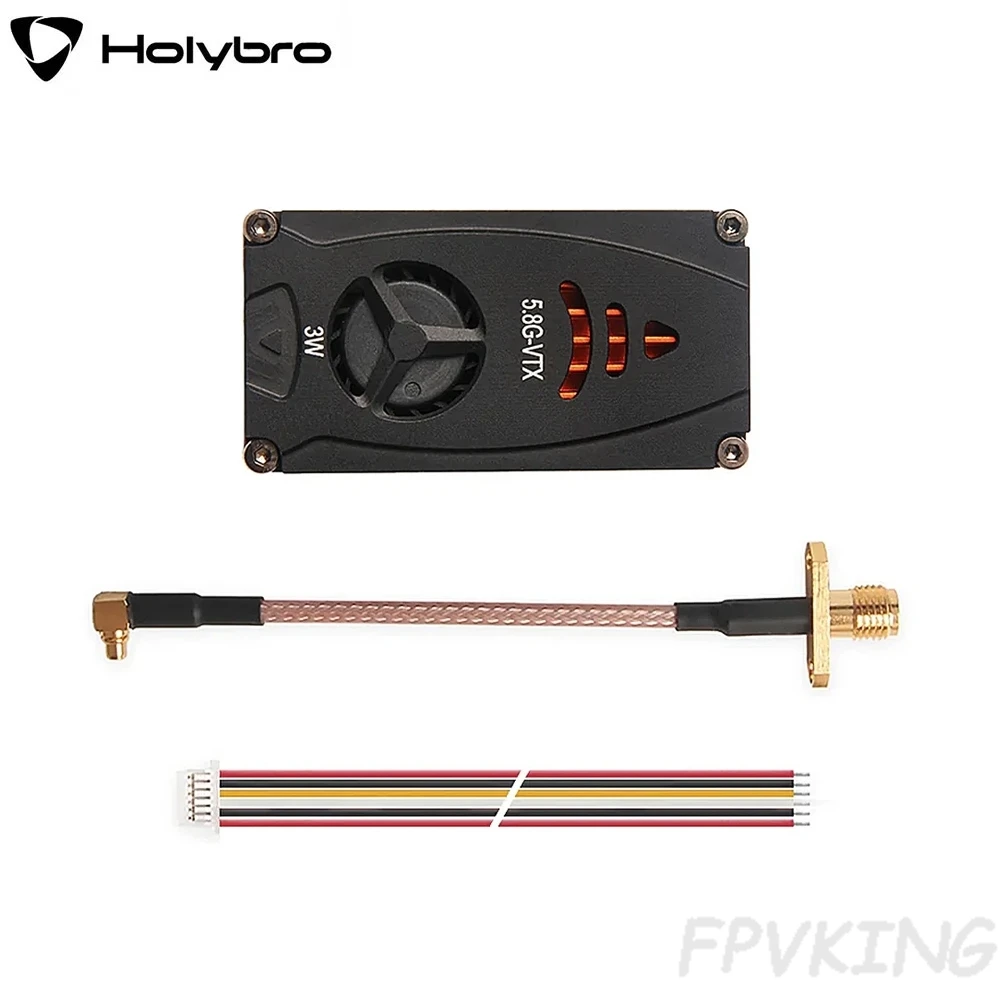 Holybro Atlatl HV 5.8G 3W Pro VTX Transmission Power 25mW, 400mW, 600mW, 1.6W & 3W Antenna MMCX 2-6S LIPO for RC FPV Drone
Holybro Atlatl HV 5.8G 3W Pro VTX Transmission Power 25mW, 400mW, 600mW, 1.6W & 3W Antenna MMCX 2-6S LIPO for RC FPV Drone