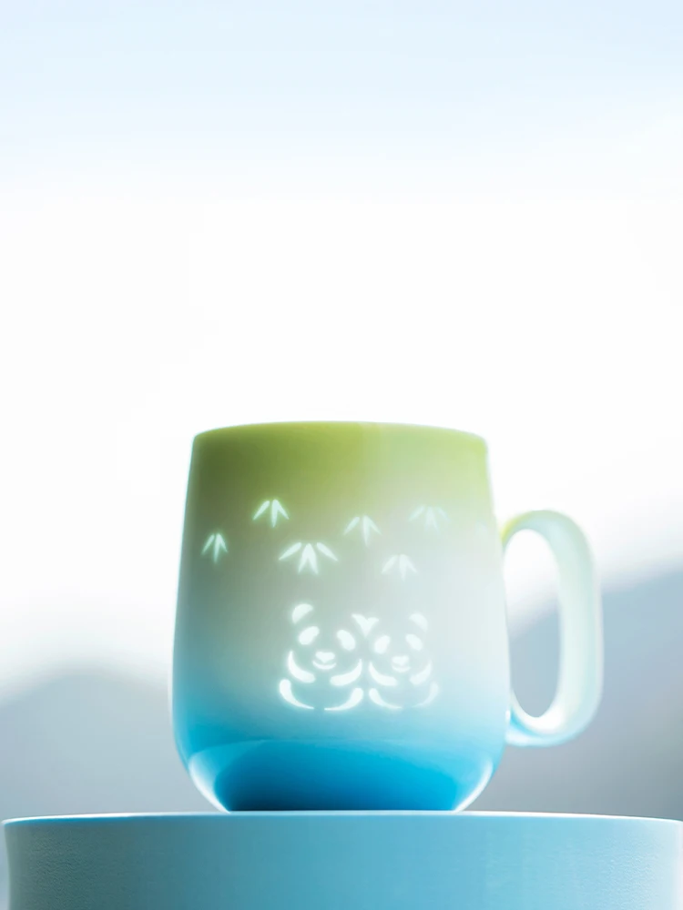 Cerc Panda Bamboo Le Mugs Gift Coffee Cups with Handle Lacape Art Creative Cultural Mark Cup for Office And Home
Cerc Panda Bamboo Le Mugs Gift Coffee Cups with Handle Lacape Art Creative Cultural Mark Cup for Office And Home