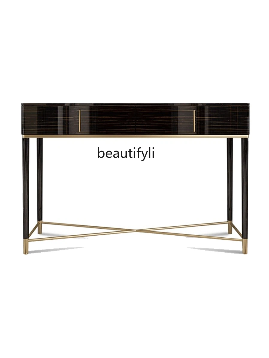Italian Affordable Luxury Style Console Table Entry Door Facing Solid Wood Sofa Tables
Italian Affordable Luxury Style Console Table Entry Door Facing Solid Wood Sofa Tables
