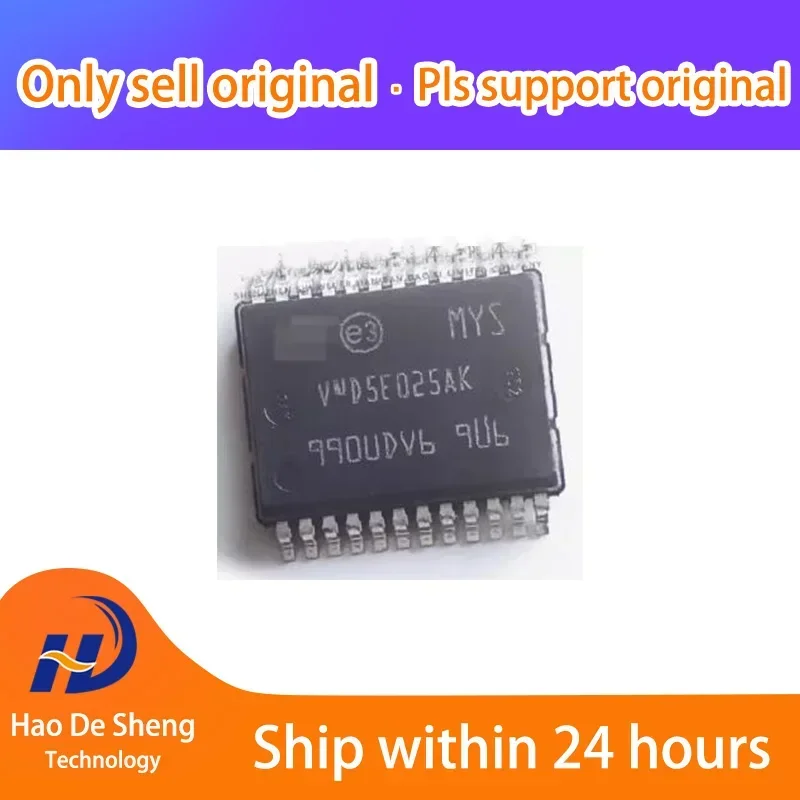10 шт./лот VND5E025AKTR-E VND5E025AKTR SSOP24 Новые оригинальные в наличии
10 шт./лот VND5E025AKTR-E VND5E025AKTR SSOP24 Новые оригинальные в наличии