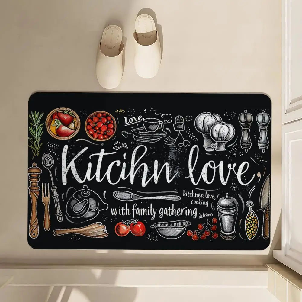Kitchen Non-Slip Decorative Floor Mat Soft Diatom Bathroom Absorbent Floor Mat, Toilet Of The Bathroom, Household Floor Mat, Do
Kitchen Non-Slip Decorative Floor Mat Soft Diatom Bathroom Absorbent Floor Mat, Toilet Of The Bathroom, Household Floor Mat, Do