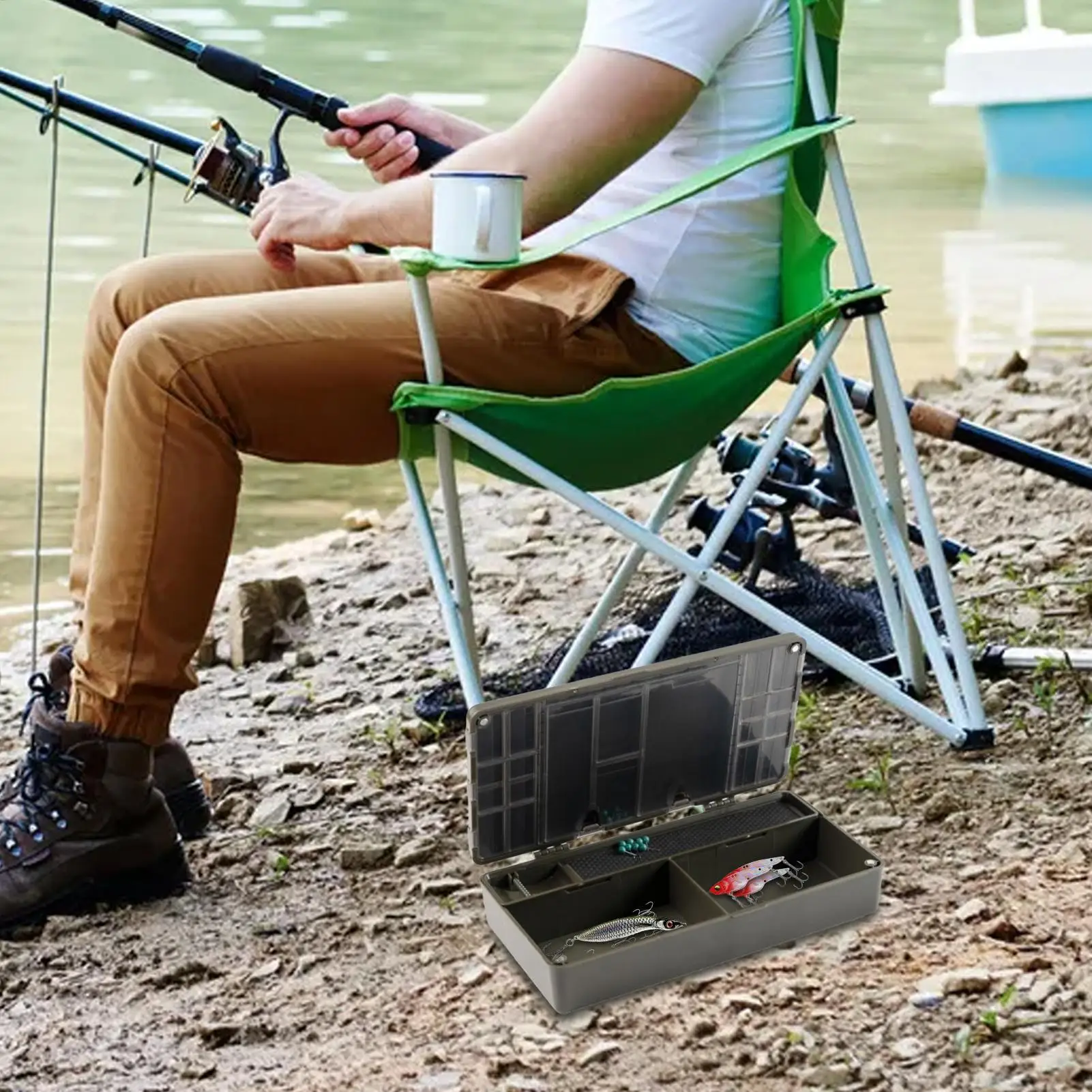 Tackle Box For Fishing Fishing Rig Box Jig Case Rig Container For Travel Kayak Angler Outdoor Gear Boat Freshwater Saltwater
Tackle Box For Fishing Fishing Rig Box Jig Case Rig Container For Travel Kayak Angler Outdoor Gear Boat Freshwater Saltwater