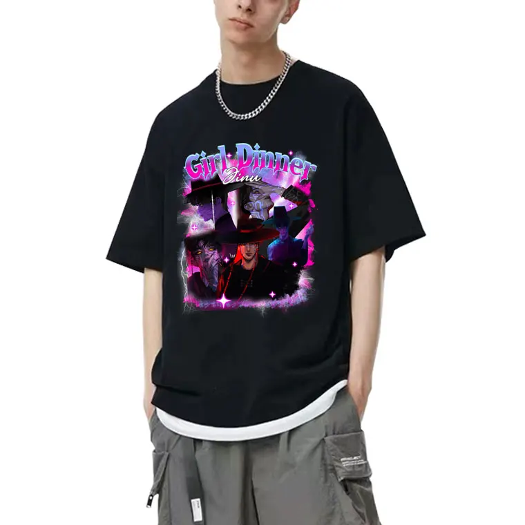 New Movie Kpop Demon Hunters Saja Boys T-shirts Men Women Cartoon Cotton T-shirt Men's Casual Oversized Short Sleeve T Shirts
New Movie Kpop Demon Hunters Saja Boys T-shirts Men Women Cartoon Cotton T-shirt Men's Casual Oversized Short Sleeve T Shirts