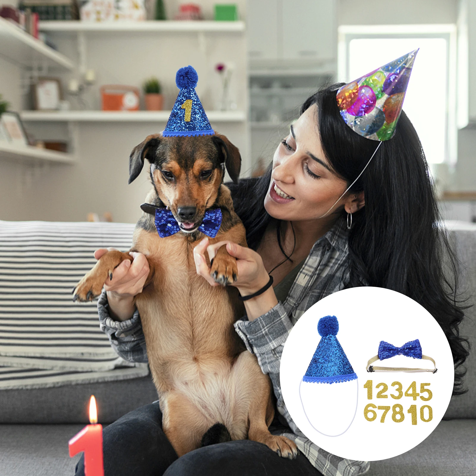 Pet Party Decoration Hat Bow Tie Set Dog Has Sequins Bowtie Puppy Birthday Decorations Cloth Supplies Hats
Pet Party Decoration Hat Bow Tie Set Dog Has Sequins Bowtie Puppy Birthday Decorations Cloth Supplies Hats