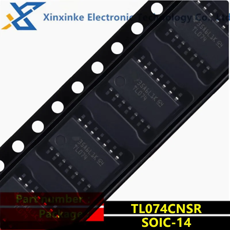 10PCS TL074CNSR TL074 SOIC-14 Operational Amplifiers - Op Amps Quad Low-Noise JFET-Input Amplifier ICs Brand New Original
10PCS TL074CNSR TL074 SOIC-14 Operational Amplifiers - Op Amps Quad Low-Noise JFET-Input Amplifier ICs Brand New Original