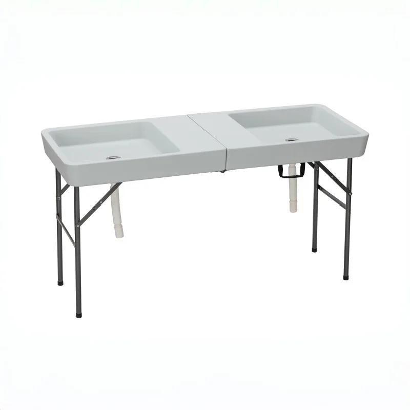 Portable plastic folding ice table, outdoor chilled party table, ice table
Portable plastic folding ice table, outdoor chilled party table, ice table