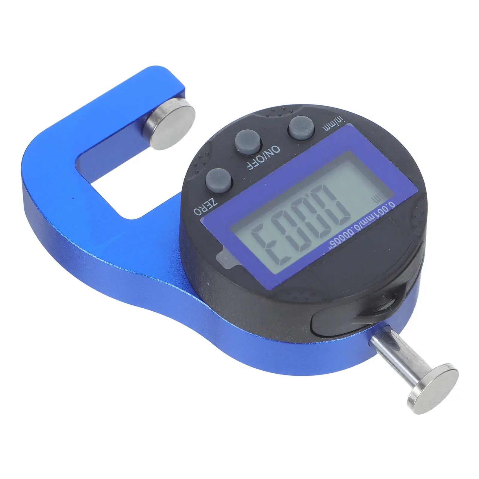 Digital Thickness Gauge Accuracy 0.01mm LCD Display Inchmm Conversion Handheld Thickness Meter Paper Fabric Metal
Digital Thickness Gauge Accuracy 0.01mm LCD Display Inchmm Conversion Handheld Thickness Meter Paper Fabric Metal