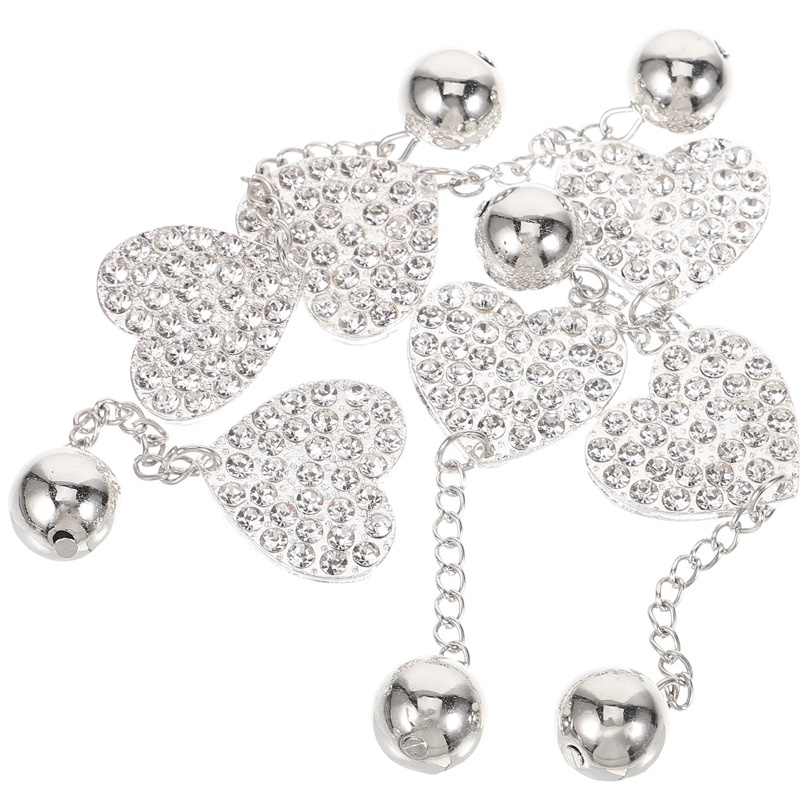 6pcs Heart Brooch Pins Decorative Accessories Women Clothing Jewelry Crystal Pearl Rhinestone DIY Love Button Charm
6pcs Heart Brooch Pins Decorative Accessories Women Clothing Jewelry Crystal Pearl Rhinestone DIY Love Button Charm