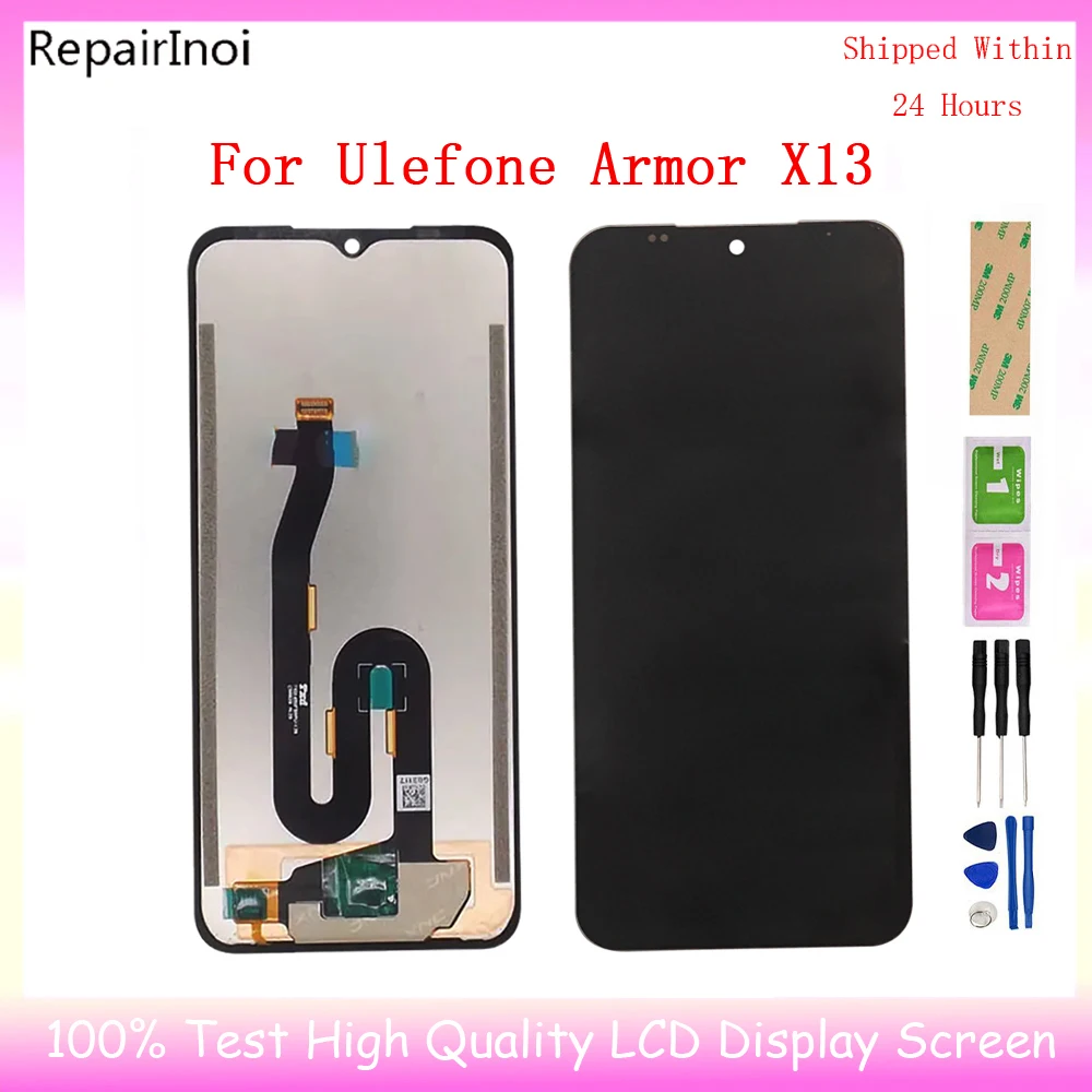 100% новый оригинальный 6,52-дюймовый сенсорный экран для Ulefone Armor X13, запасные части для ЖК-дисплея телефона
100% новый оригинальный 6,52-дюймовый сенсорный экран для Ulefone Armor X13, запасные части для ЖК-дисплея телефона