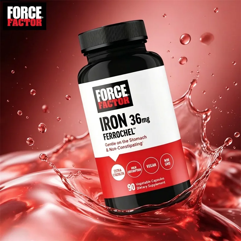 Iron Supplement - Fight Fatigue, Promotes Red Blood Cell Production, Boosts Energy Levels, Supports Brain Health, Non-GMO
Iron Supplement - Fight Fatigue, Promotes Red Blood Cell Production, Boosts Energy Levels, Supports Brain Health, Non-GMO