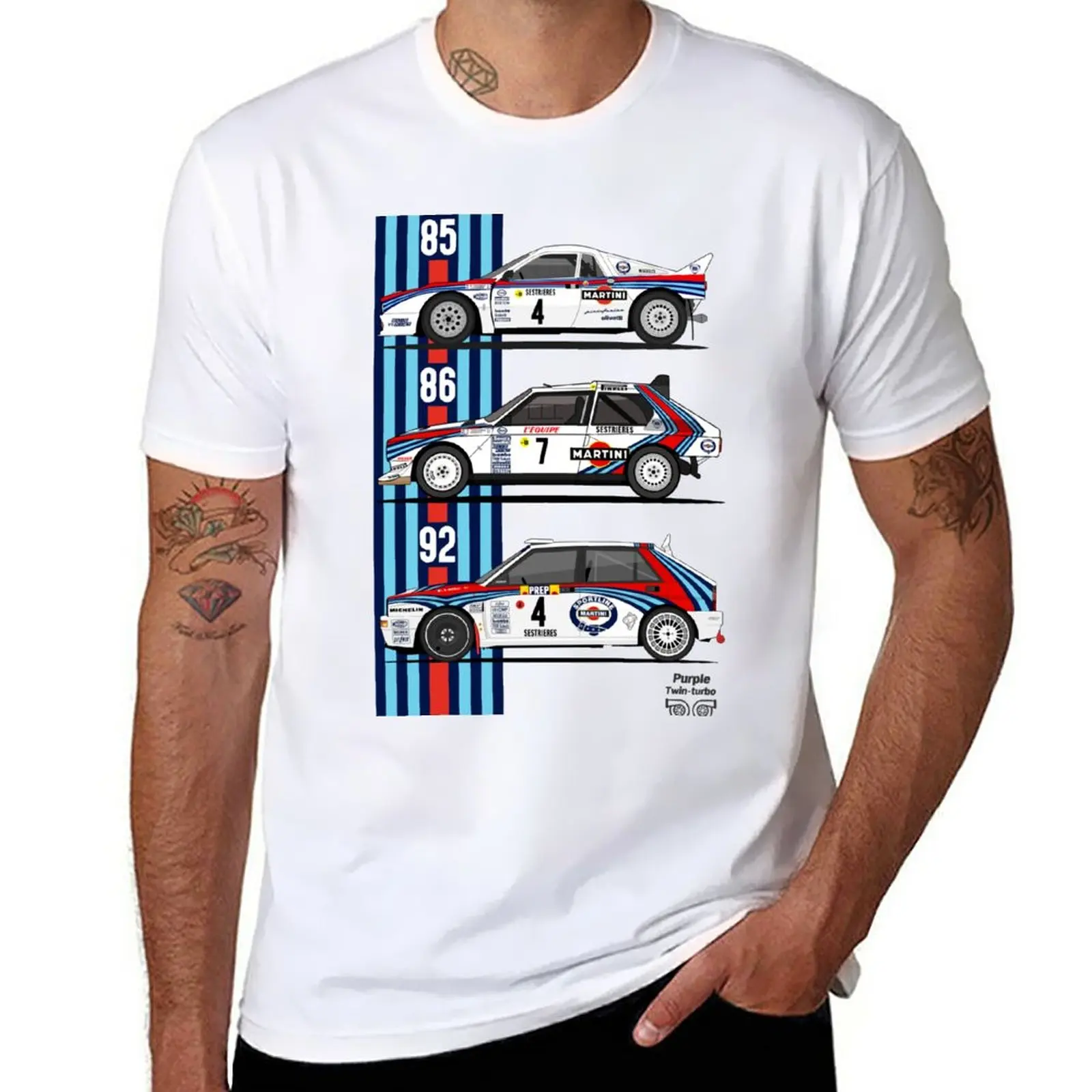Lancia Martini trio T-Shirt quick drying shirt t shirt man boys white t shirts mens graphic t-shirts
Lancia Martini trio T-Shirt quick drying shirt t shirt man boys white t shirts mens graphic t-shirts