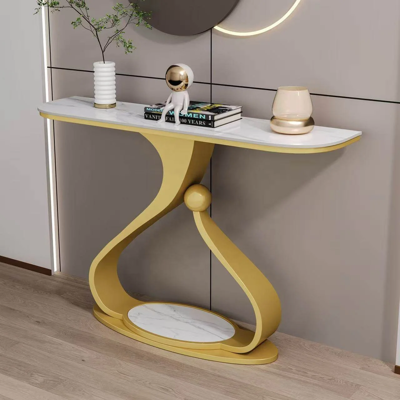 #Modern Light Luxury Console Table Steel Stone Slab Top Customizable Home Furniture Entryway Living Room Decor
#Modern Light Luxury Console Table Steel Stone Slab Top Customizable Home Furniture Entryway Living Room Decor