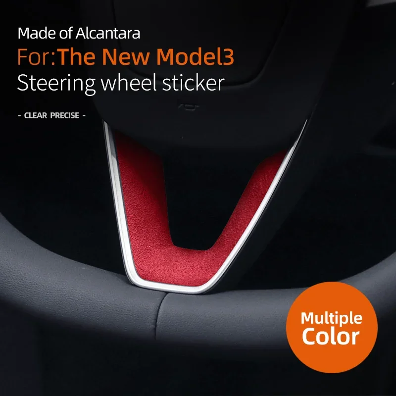 Made of Suede For Tesla Model Highland 3 2023 2024 Steering Wheel Button Patch Trim Sticker Car Interior Modified Accessorie
Made of Suede For Tesla Model Highland 3 2023 2024 Steering Wheel Button Patch Trim Sticker Car Interior Modified Accessorie