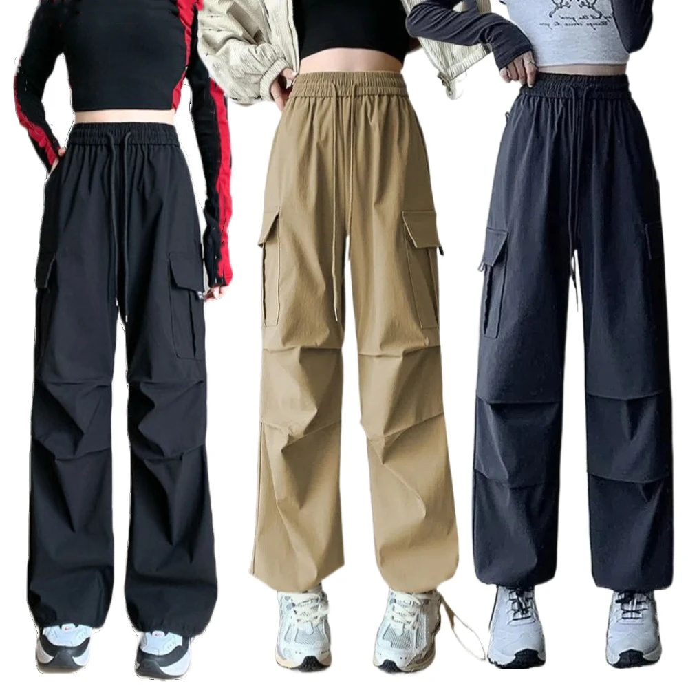 Fashion Y2K Wide Leg Loose Pants Solid Color Streetwear High Waist Trousers Ins Style Straight Sweat Pants Women Girls
Fashion Y2K Wide Leg Loose Pants Solid Color Streetwear High Waist Trousers Ins Style Straight Sweat Pants Women Girls