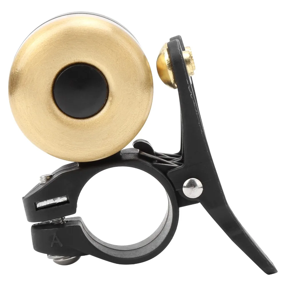 Portable Copper Alloy Bike Bell Dual Chime for 21-23mm Handlebar Bicycle Bell Bike Horn for Cycling
Portable Copper Alloy Bike Bell Dual Chime for 21-23mm Handlebar Bicycle Bell Bike Horn for Cycling