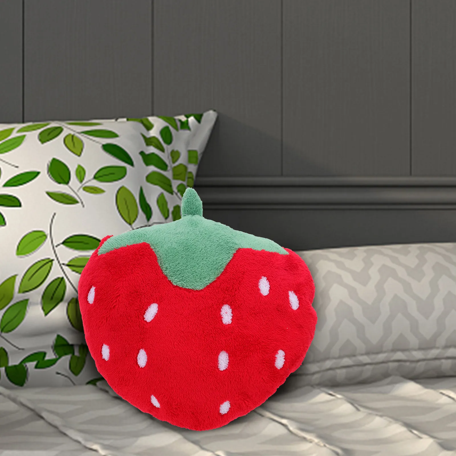 Strawberry Decorative Pillow 40Cm Sweet Fruit Themed Soft Comfortable Design for Couch Sofa Bed Nursery Playroom Toddler Chair
Strawberry Decorative Pillow 40Cm Sweet Fruit Themed Soft Comfortable Design for Couch Sofa Bed Nursery Playroom Toddler Chair