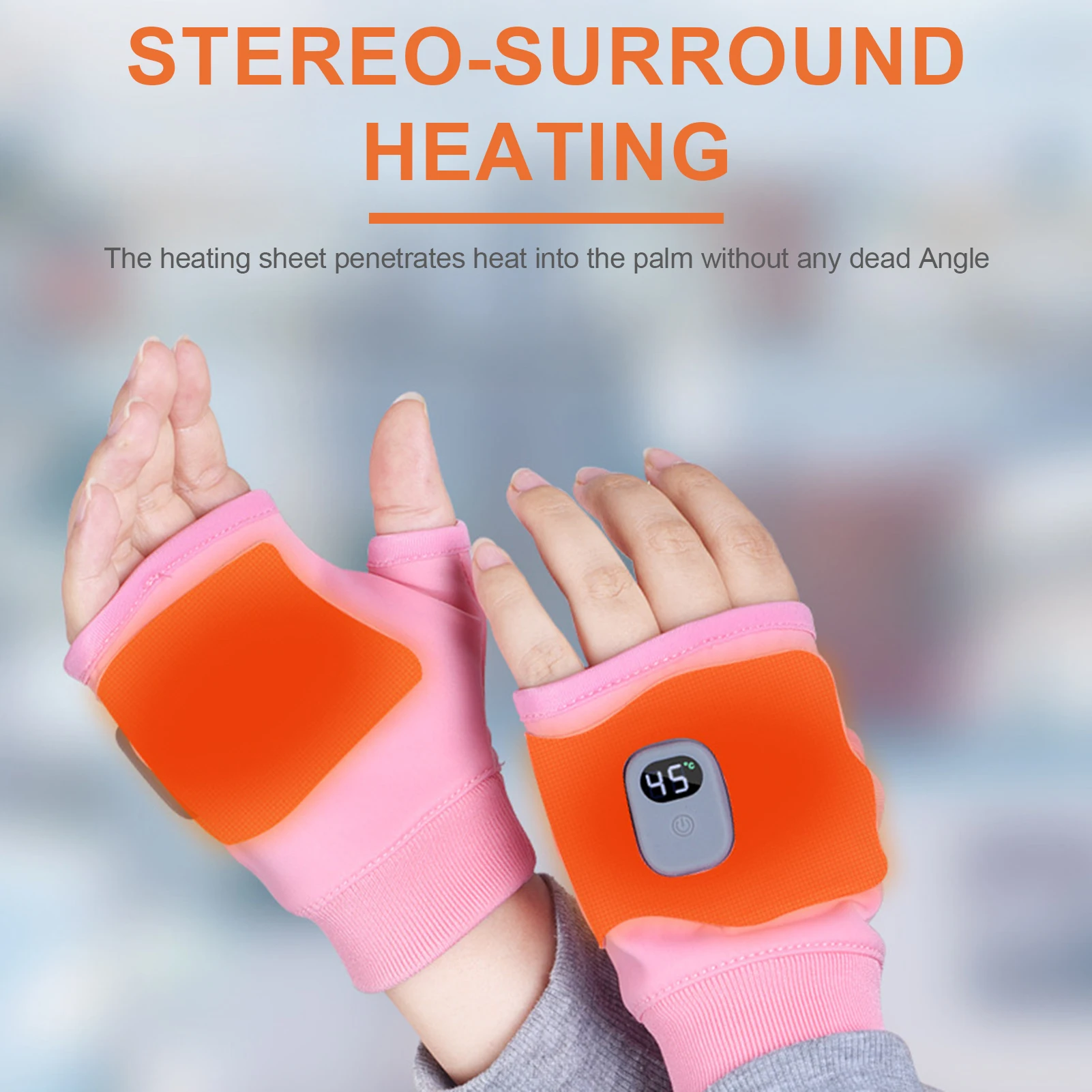 USB-зарядные перчатки с подогревом, уличные теплые перчатки с половиной пальца для кемпинга, рыбалки, езды на велосипеде, катания на лыжах, портативные зимние теплые варежки 
USB-зарядные перчатки с подогревом, уличные теплые перчатки с половиной пальца для кемпинга, рыбалки, езды на велосипеде, катания на лыжах, портативные зимние теплые варежки