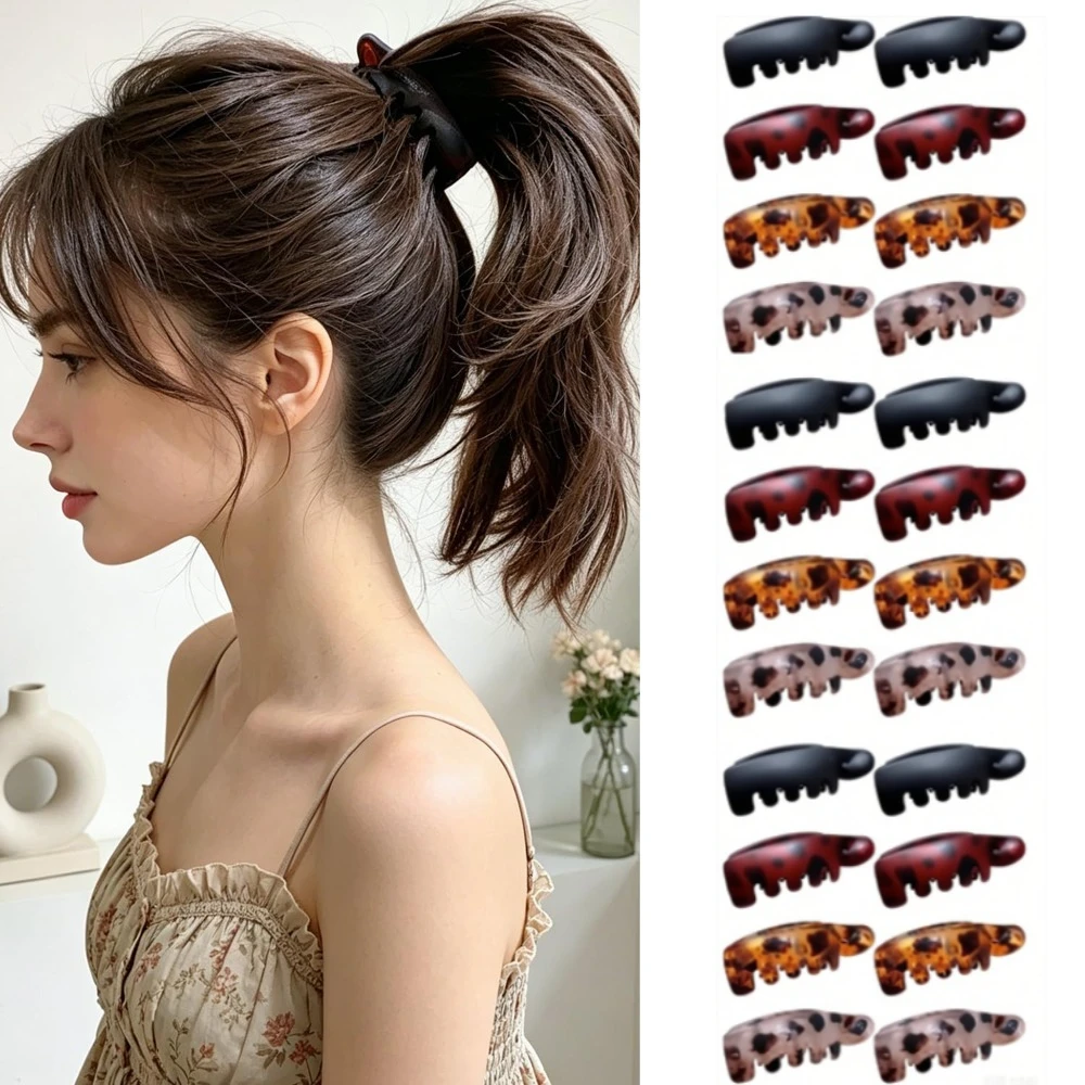 16Pcs Small Banana Hair Clips for Women Matte Vintage Hair Claw Clips Cute Hair Barrettes Strong Hold No Slip Hair Accessories
16Pcs Small Banana Hair Clips for Women Matte Vintage Hair Claw Clips Cute Hair Barrettes Strong Hold No Slip Hair Accessories