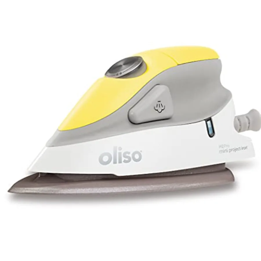 M2Pro Mini Steam Iron with Solemate® 1000 Watt Dual Voltage Travel Iron for Sewing Quilting and Crafting Ceramic Soleplate Prec
M2Pro Mini Steam Iron with Solemate® 1000 Watt Dual Voltage Travel Iron for Sewing Quilting and Crafting Ceramic Soleplate Prec