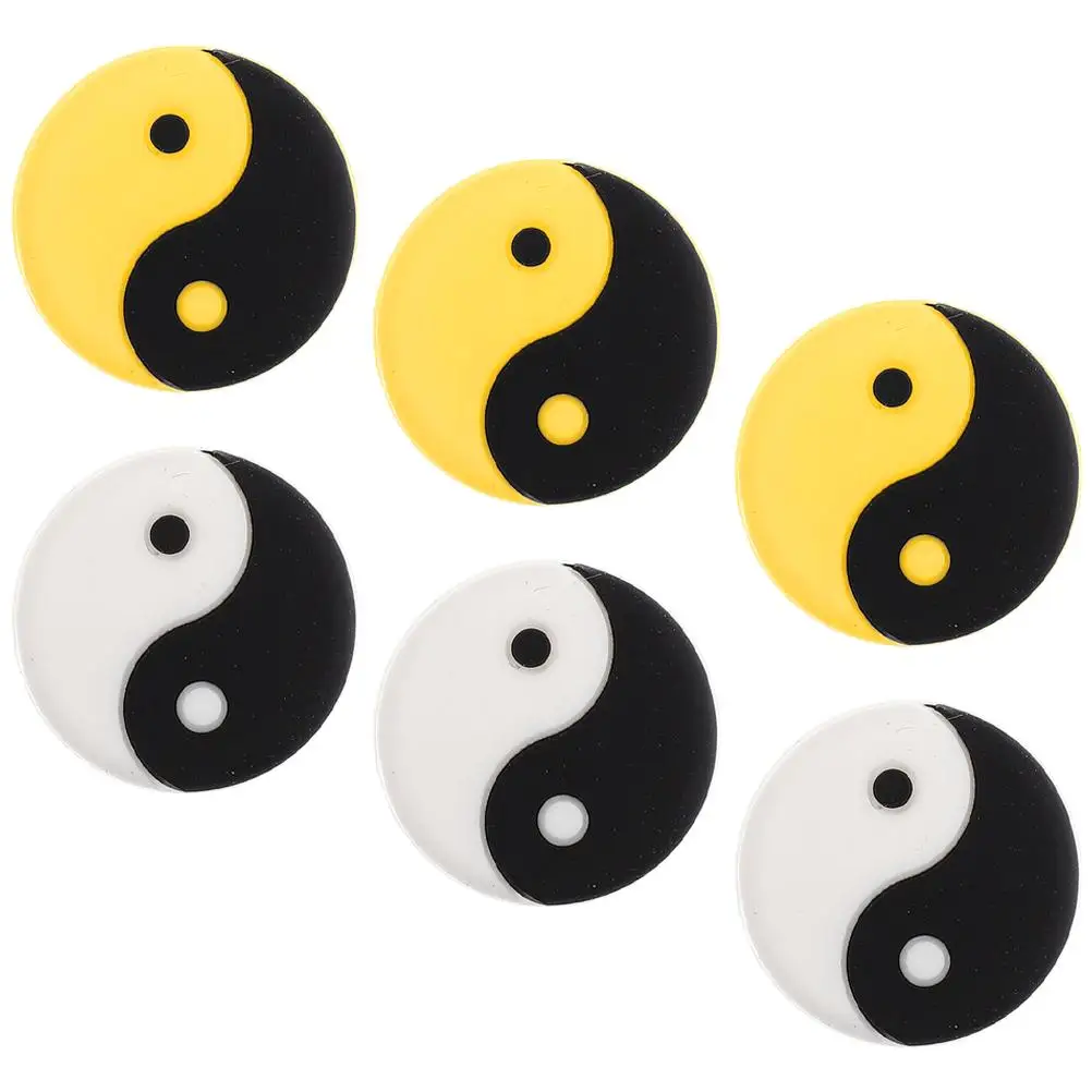 6 Pcs Tennis Damper Silicone Vibration Balls for Racket Yellow White Tennis Accessories Racket Dampener
6 Pcs Tennis Damper Silicone Vibration Balls for Racket Yellow White Tennis Accessories Racket Dampener