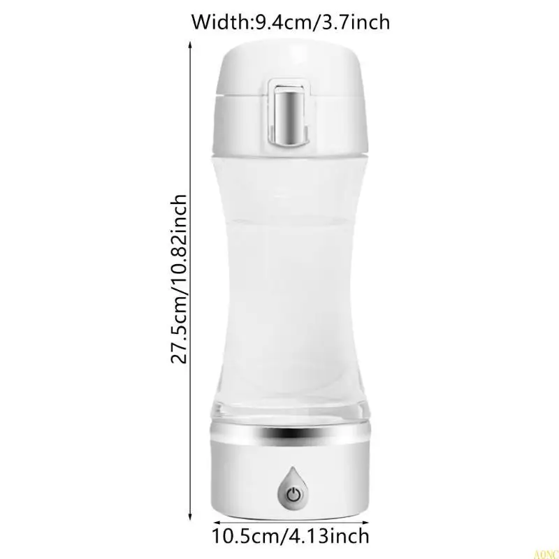 A0NC Portable Hydrogens Water Bottle 380ml Electrolysis Technology Drinking Cup Water Generator for Home Office Travel
A0NC Portable Hydrogens Water Bottle 380ml Electrolysis Technology Drinking Cup Water Generator for Home Office Travel