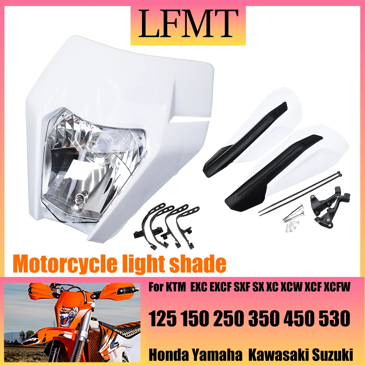 Motorcycle Hand Guard Handguard Windproof 7/8" 22mm Universal Protector For KTM Honda Yamaha Kawasaki Suzuki XCW XCF SXF XC ATV
Motorcycle Hand Guard Handguard Windproof 7/8" 22mm Universal Protector For KTM Honda Yamaha Kawasaki Suzuki XCW XCF SXF XC ATV