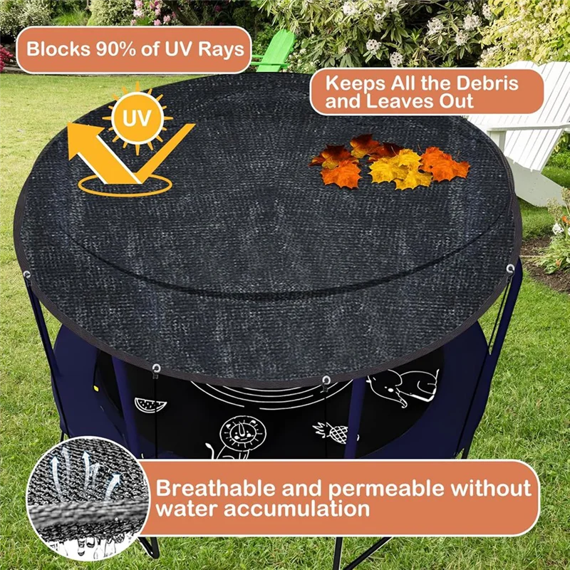 YHOLI-Trampoline Cover Round Shade Cloth Trampoline Top Shade Cover Sun Shade Mesh Tarp For Outdoor Backyard Playground
YHOLI-Trampoline Cover Round Shade Cloth Trampoline Top Shade Cover Sun Shade Mesh Tarp For Outdoor Backyard Playground