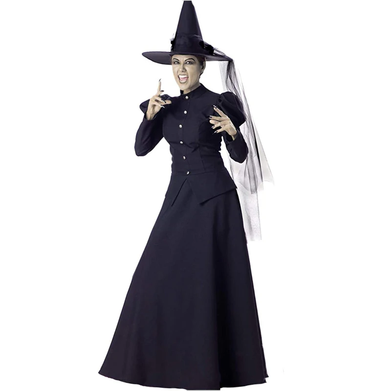 Carnival Halloween Lady Glamour Witch Costume Classic Victorian Elegant Sorceress Cosplay Fancy Party Dress
Carnival Halloween Lady Glamour Witch Costume Classic Victorian Elegant Sorceress Cosplay Fancy Party Dress